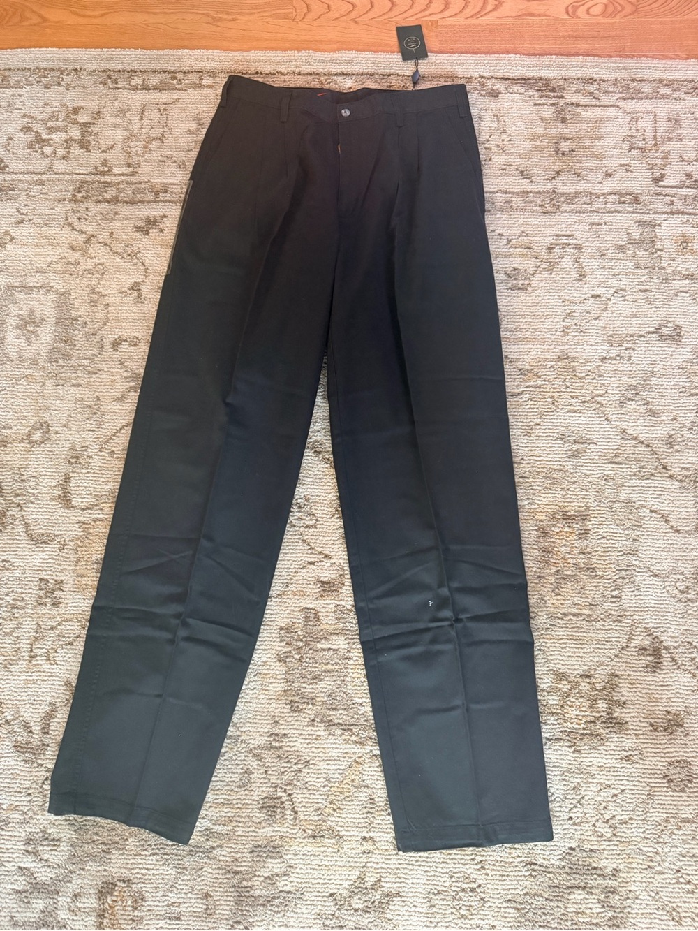 Nike Men's Black Chinos - Straight Leg